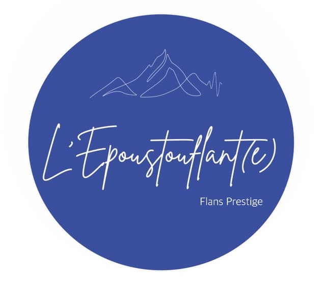 Pâtisserie Prestige spécialisée dans le flan haut de gamme Nantes & Brains, un décor travaillé et un mélange de textures
